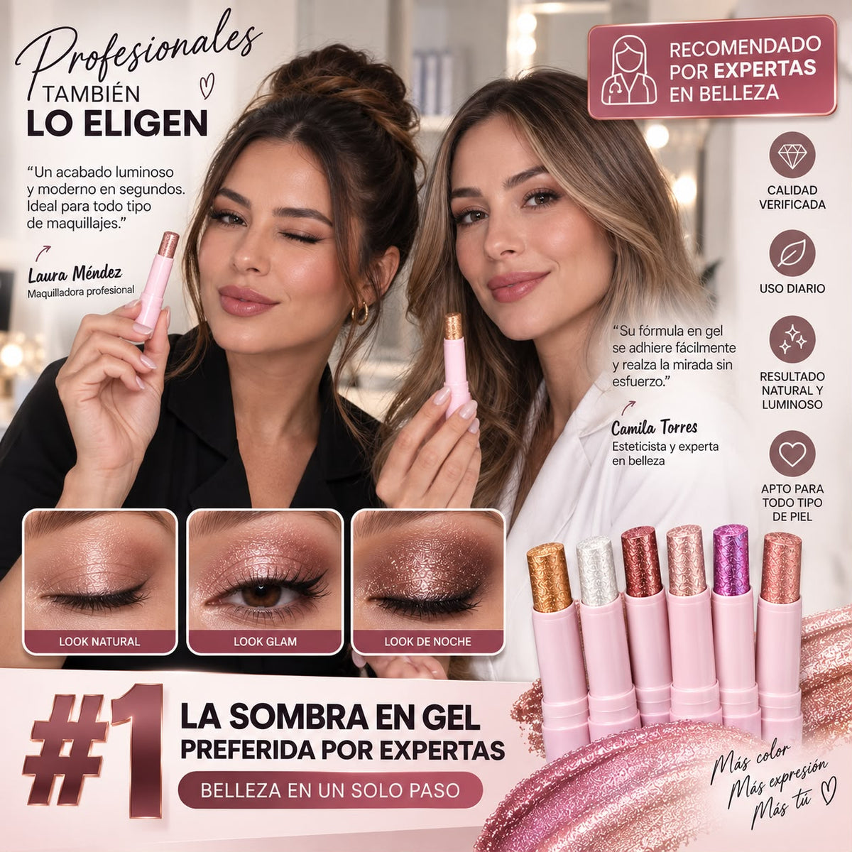 GLOWSTICK™ — Sombra de ojos en barra efecto gel